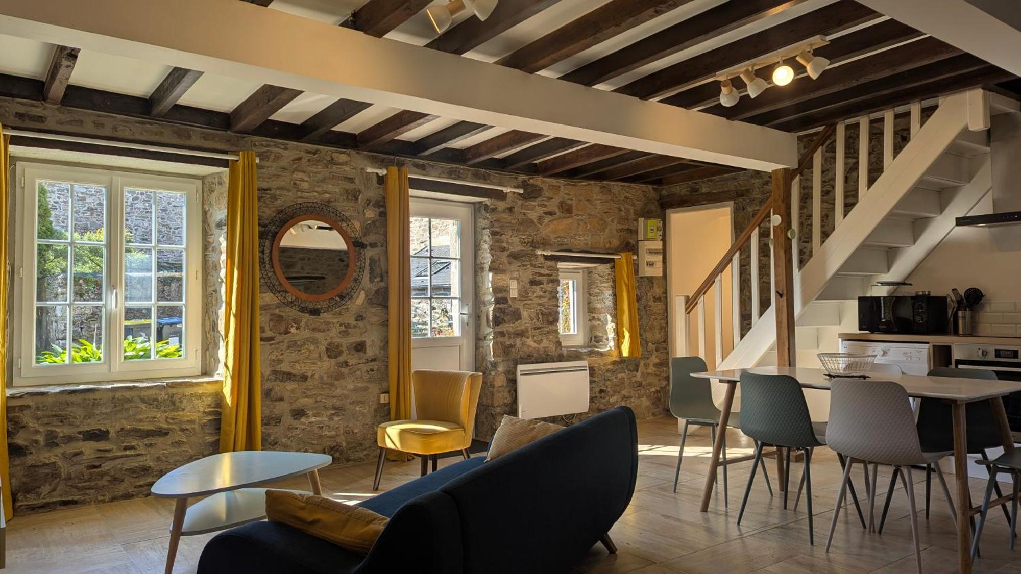 Quettehou Maison Normande Proche De La Mer Et Des Lieux Touristiques מראה חיצוני תמונה